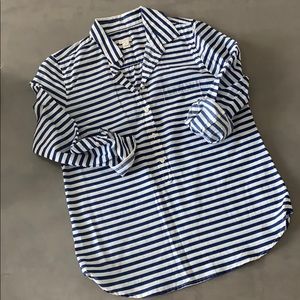 Jcrew factory striped tunic